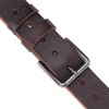 Glamicci Genuine Men's Leather Belt – 1.5"/38mm Real Leather Roller