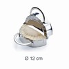 Lacor Stainless Steel Pasty Mould, Silver, 12 cm