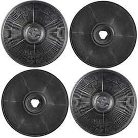 Beaufan Pack of 4 DHZ2701 Activated Carbon Filters Compatible with Bosch, Siemens, Neft, AEG and Whirlpool Cooker Hood