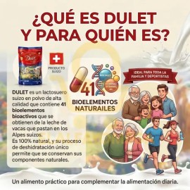 2 Dulet Fresa Lactosuero Deshidratado Suizo 100% Original