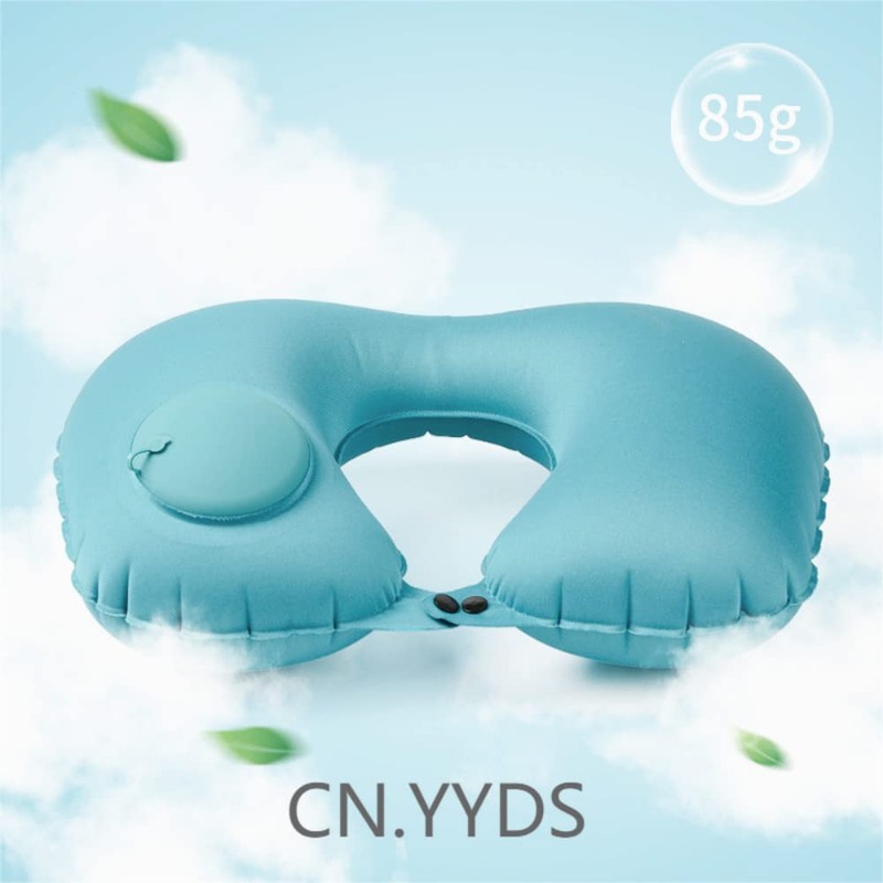 HFYMXNB Inflatable Neck Pillow, Inflatable Travel Pillow, Inflatable for Light
