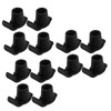 Healeved 12pcs Walker Ski Glides Anti- Nylon Foot Cushions for