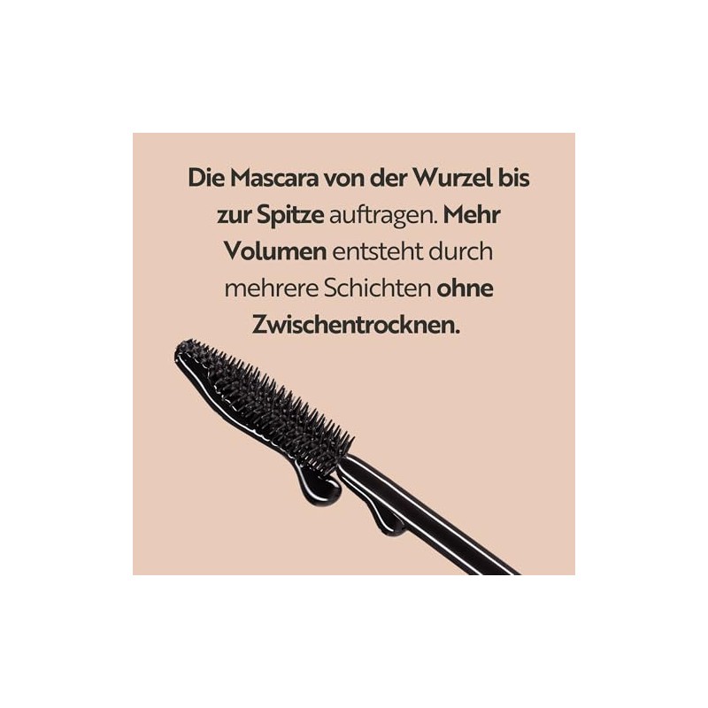 M. Asam Magic Finish Grow & Tint Mascara Deep Black