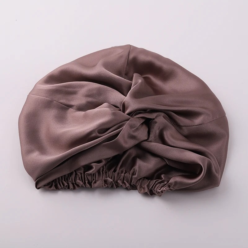 Mulberry Silk Night Cap – Silk Bonnet, Silk Sleep Hat