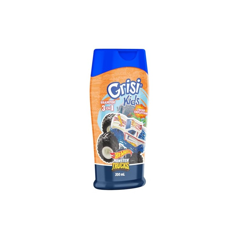 Grisi Kids Shampoo 3 En 1 T.Color Hotwheels 300ML