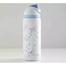 Owala 32 oz Owala Urban Outfitters Exclusive Tied and Ture FreeSip Blue Bow Bottle