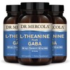 Dr. Mercola L-Theanine Plus GABA, 60 Capsules, Non-GMO, Gluten Free,