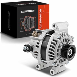 A-Premium Alternator Compatible with Ford Escape 09-12, Focus 08-11 & Mazda Tribute 09-11 & Mercury Mariner 09-11, L4 2.5L, 12V 150Amp CW 6-Groove Pulley, Replace# A2TX0191ZC, 8S4T-10300-AA, 400-48167