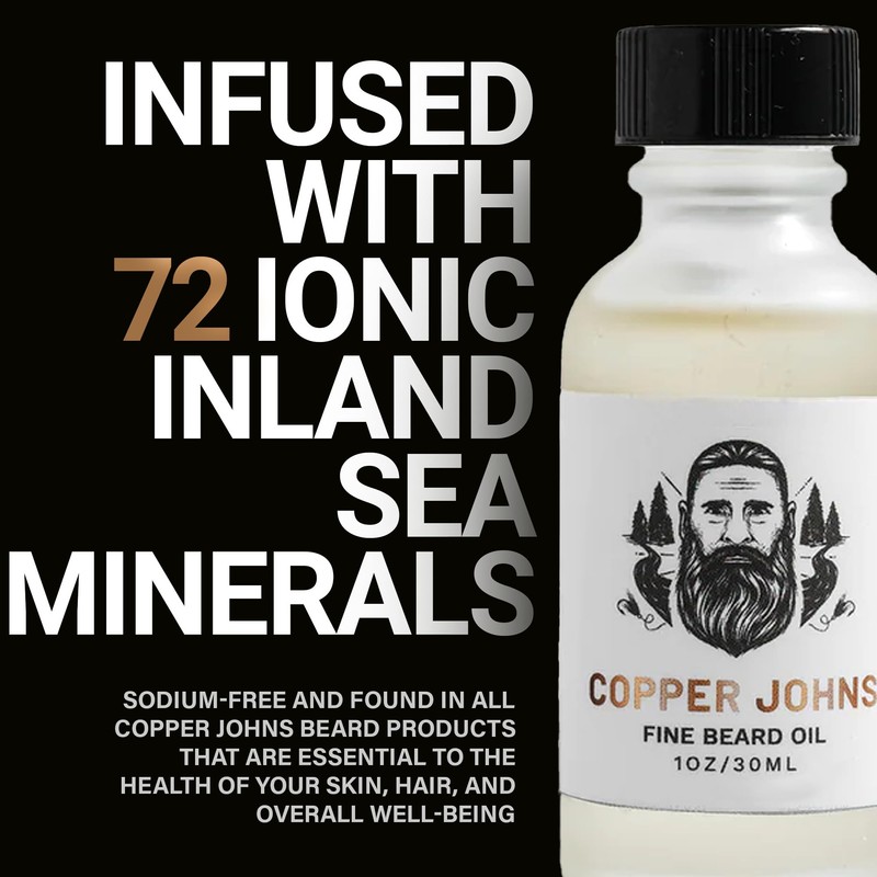 Copper Johns Barbershop Beard Oil