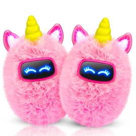 Hapikids 2 PCS Walkie Talkie Kids, Unicorn Gifts for Girls Toys Age 3 4 5 6 7 Year Olds Girls Gifts Unicorn Toys for 3 4 5 6 7 Year Olds Girls Birthday Presents Kids Toys Outdoor Games Walkie Talkies
