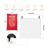 UNISAFER Emergency Fire Blanket for Home and Kitchen Fiberglass Fire