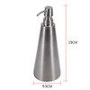 1PC 800ml Large Capacity Stainless Steel Pump Soap Dispenser Countertop