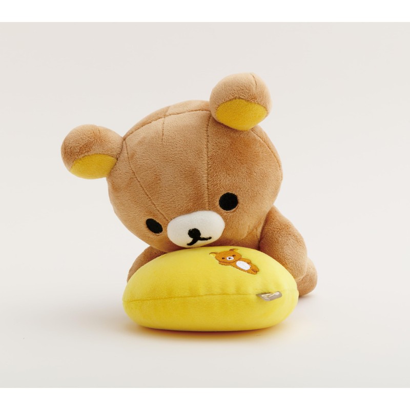MO33801 Rilakkuma Yellow Bead Cushion