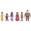 Mattel Disney's Wish Kingdom of Rosas Character Small Doll Set,
