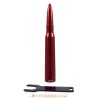 VMS RACING Anti-Theft Red 50 Caliber Bullet Antenna Fits 07
