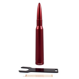 VMS RACING Anti-Theft Red 50 Caliber Bullet Antenna Fits 07 19 GMC Chevy Silverado Sierra