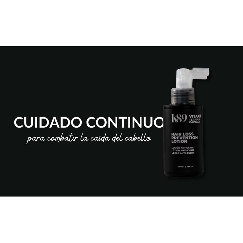K89 Hair Expert Vitaxil Loss Prevention Tonico Anticaída Crecimiento Cabello