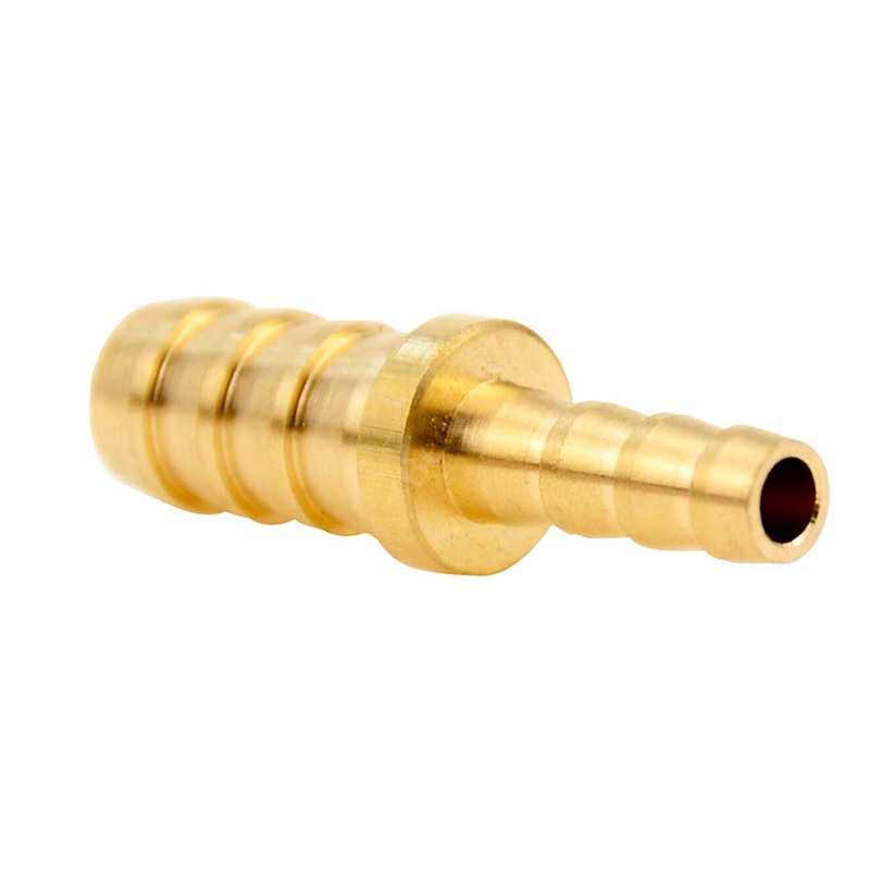 Beduan Brass Reducer Hose Barb Fitting, 3/8 "-5/16" Hose ID,