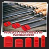 Marsui 20 Pcs Soft Silicone Chisel Edge Guard Set, Silicone