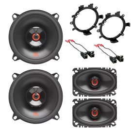 Cerwin Vega JBL Club Series 5.25" & 4x6" Speakers for 1999-2006 Sierra (2 door body style)