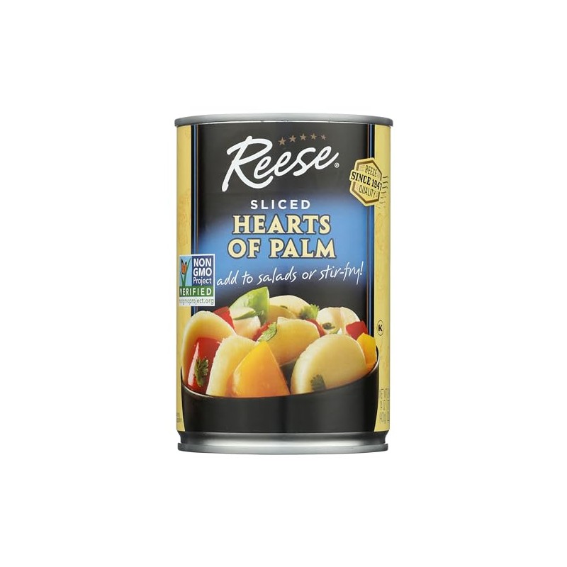 Reese Sliced Hearts of Palm 14oz (Pack of 6)
