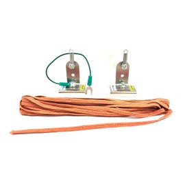 Nikko Techno Vekistat (Self-Discharge Power Discharge Cord) [TP1-OR] + Neo Bracket [NV] Set