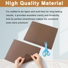 Silunkia 60 Sheets Coffee Color Cardstock 8.5 x 11 Heavyweight