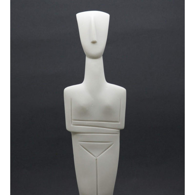 Cycladic Figurine Idol Greek Art Statue Sculpture Museum Copy Cast