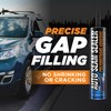 [Black] Professional Automotive Seam Sealer, Paintable Quick-Set Polyurethane Auto Body