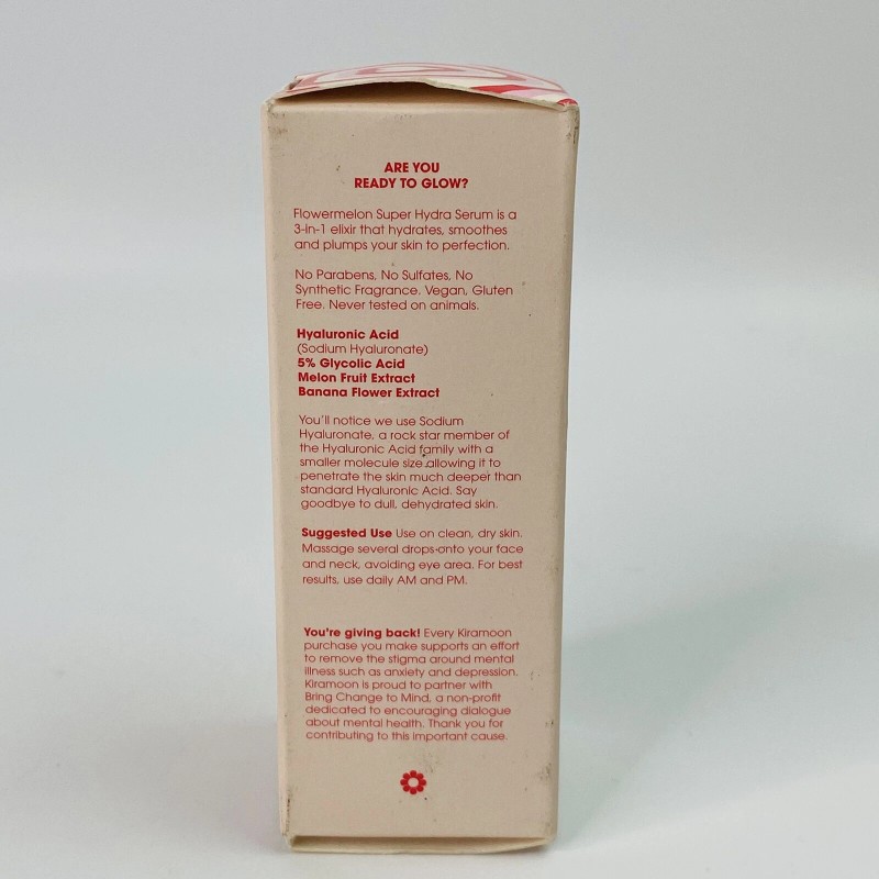 Kiramoon Flower Melon Super Hydra Serum 2.02 fl oz 5%