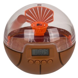OOTB Alarm Clock, Basketball, Approx. 10 cm, Plastic, Multicolored
