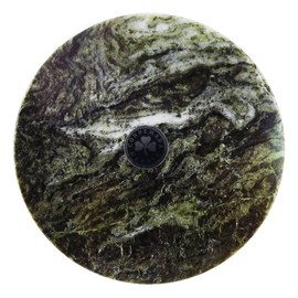 JC Walsh & Sons Irish Connemara 1 Marble Tea Pot Stands with Shamrock Detail Coffee Pad Insulated Warming Kitchen Item Housewarming Gift (One Piece)