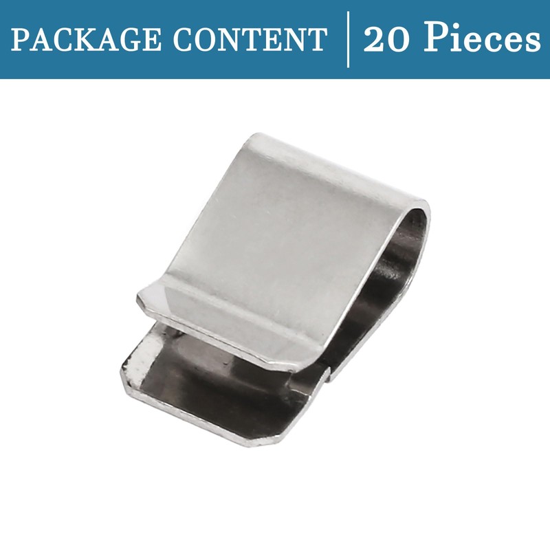 QUARKZMAN 21.4 mm x 12 mm U Nut Clip x