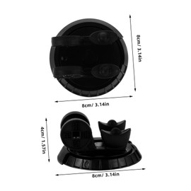 DOITOOL Car Dashboard Phone Holder Non- Mat with Auto Tray for Displaying Phone Temporary Parking Number Stylish Multi-Function Accessory for All Vehicles