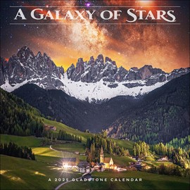 Galaxy of Stars Wall 2025 Calendar.