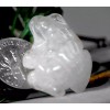 Natural Crystal Quartz Frog Carved Stone Figurine 8959