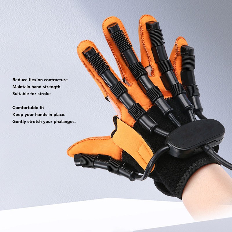 Rehabilitation Robot Gloves Training Finger Straightening Gloves for Hand Function