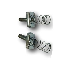 Pr-Mch Package of 10, 3/8-16 Spring Nut 3/8-16 x 1-1/4" Stud Unistrut Channel Set Kit #DR-D4992D