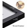 2 Pack Diamond Painting Wood Frames, Suitable for 12x12 in/30x30