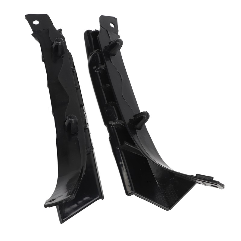 1 Pair Bumper Bracket 51117116667 Strong Strength Scratch Resistant Black