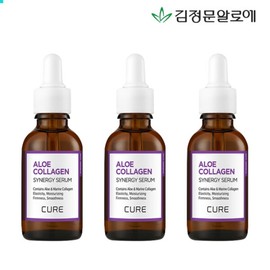 Kim Jeong-mun Aloe 김정문알로에 큐어 콜라겐 세럼 3개 Kim Jeong-mun Aloe Cure Collagen Serum 3 Pieces