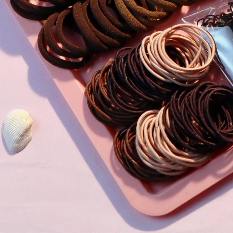 1209PCS Ligas para Cabello,Ligas Elásticas para Niñas y Mujeres, Set