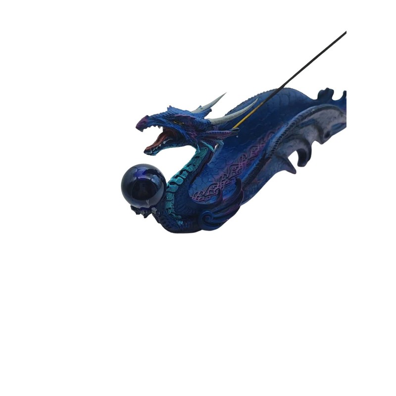 Kheops Purple Dragon Incense Holder with Orb