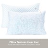 Nestl Cooling Pillows Body Size Set of 2, Gel Infused