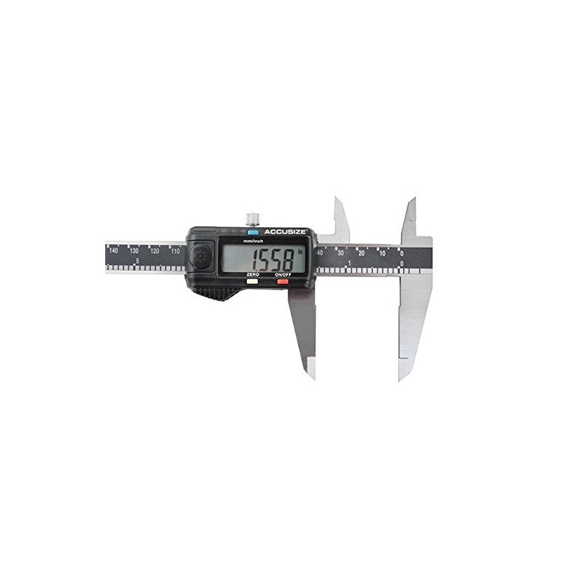 Accusize Industrial Tools 0-8 inch / 0-200 mm Electronic Left