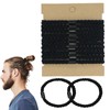 10 Pcs Hair Bands for Men Braided Elastic Mens Hair
