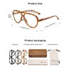 AMOMOMA 3 Pack Retro Aviator Reading Glasses for Women Men,Classic