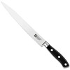 Richardson Sheffield VULCANO Filetiermesser, Schwarz, Mattierte Klinge, Klingenstahl, Scharfes Messer,