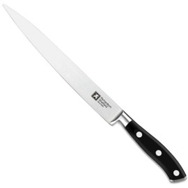 Richardson Sheffield VULCANO Filetiermesser, Schwarz, Mattierte Klinge, Klingenstahl, Scharfes Messer, Für Hobby- & Profikoch