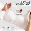 Seamless Wireless Bra for Women with Support - No Underwire